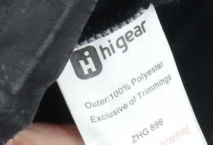 Mens UK Size S Higear Black Rain Coat
