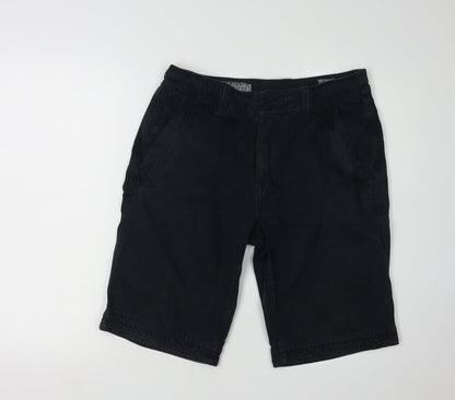 South Coast Men's Black Chino Shorts Size 32