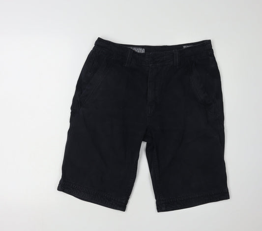 South Coast Men's Black Chino Shorts Size 32