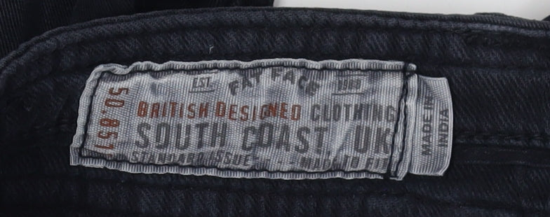 South Coast Men's Black Chino Shorts Size 32