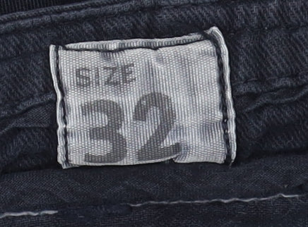 South Coast Men's Black Chino Shorts Size 32