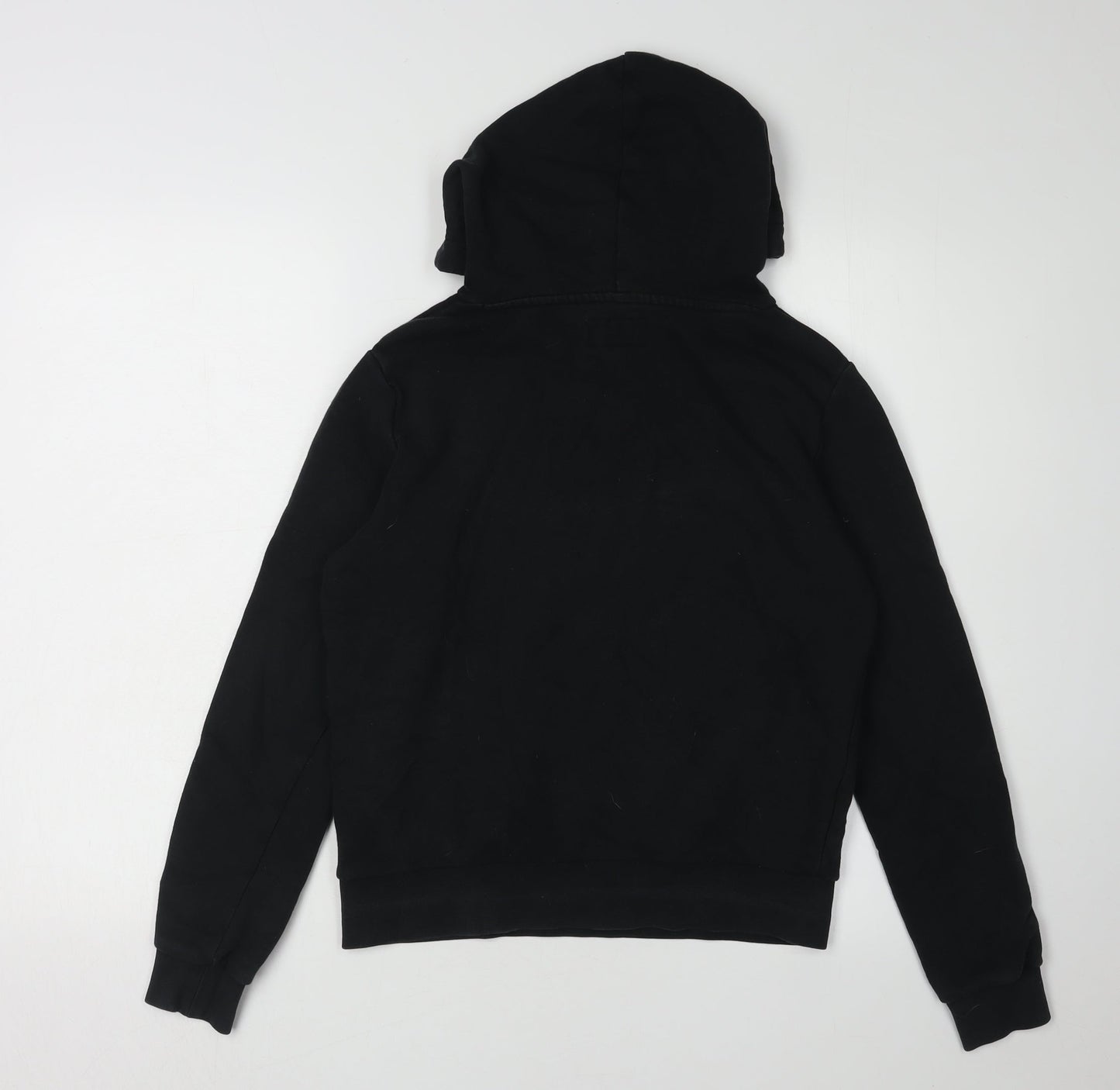 Converse Boys Black Hoodie XS Pullover Logo Casual