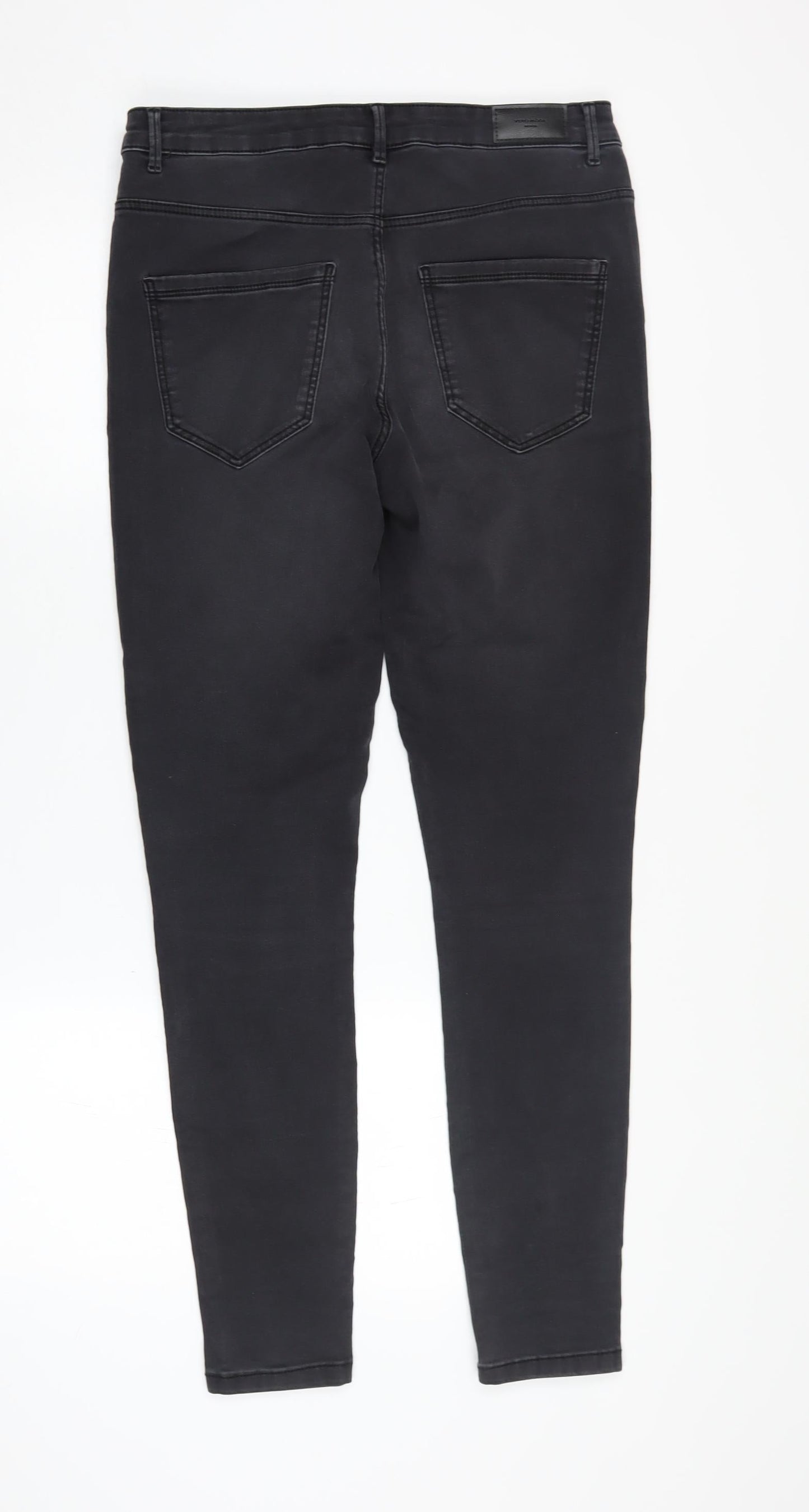 Womens UK Size L VERO MODA  Skinny Black Jeans