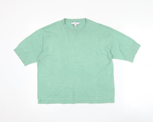 b.young Women's Green Pullover Jumper, Size S