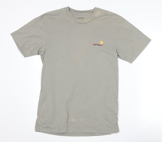 Mens UK Size S Carhartt Grey  T-Shirt