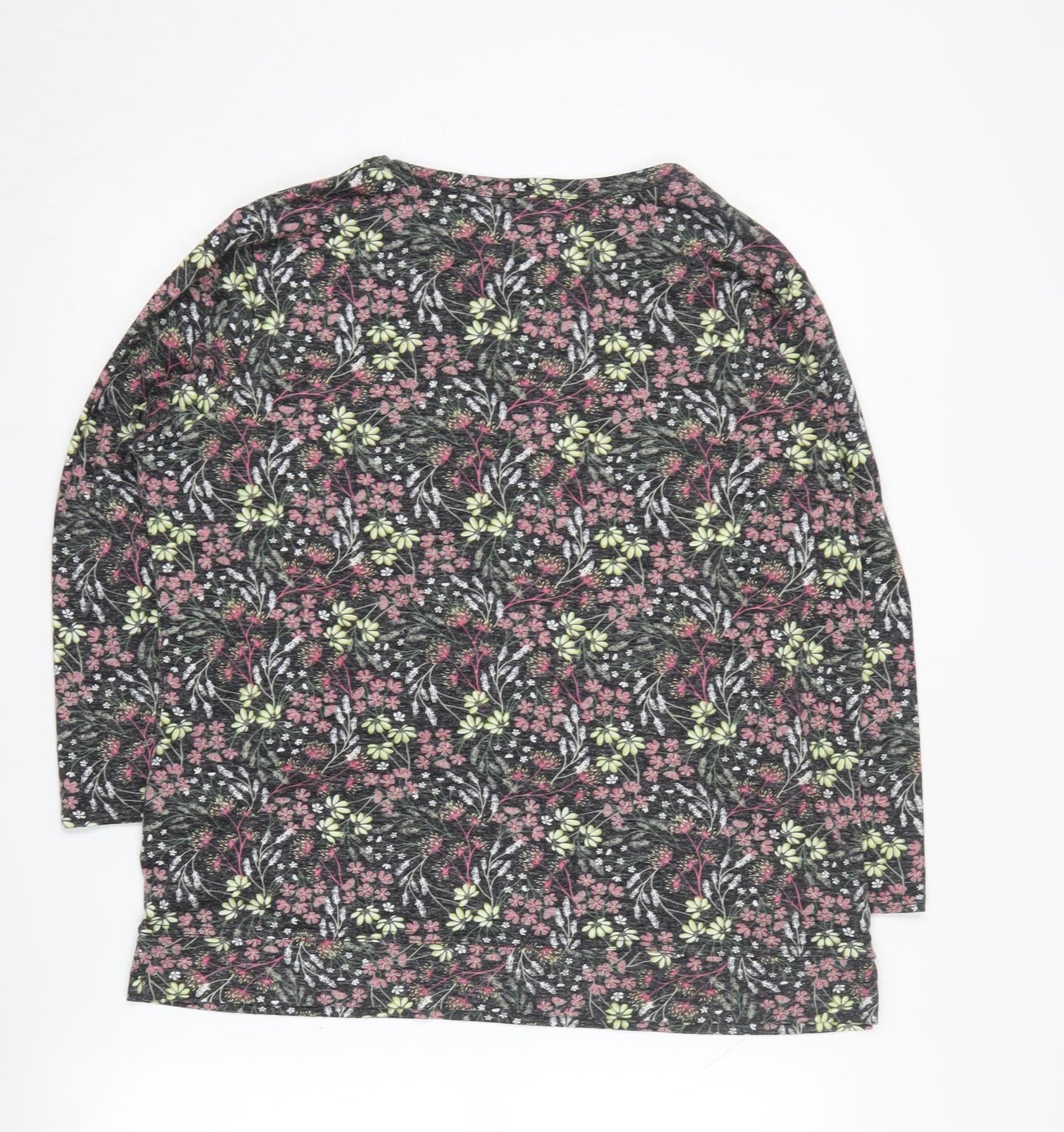 Womens UK Size M Isle Essentials Multicoloured Pullover Jumper