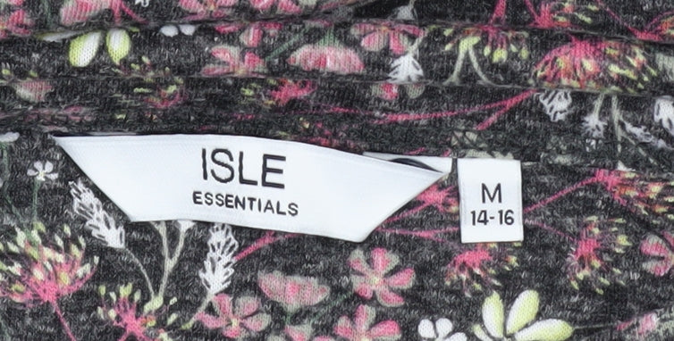 Womens UK Size M Isle Essentials Multicoloured Pullover Jumper