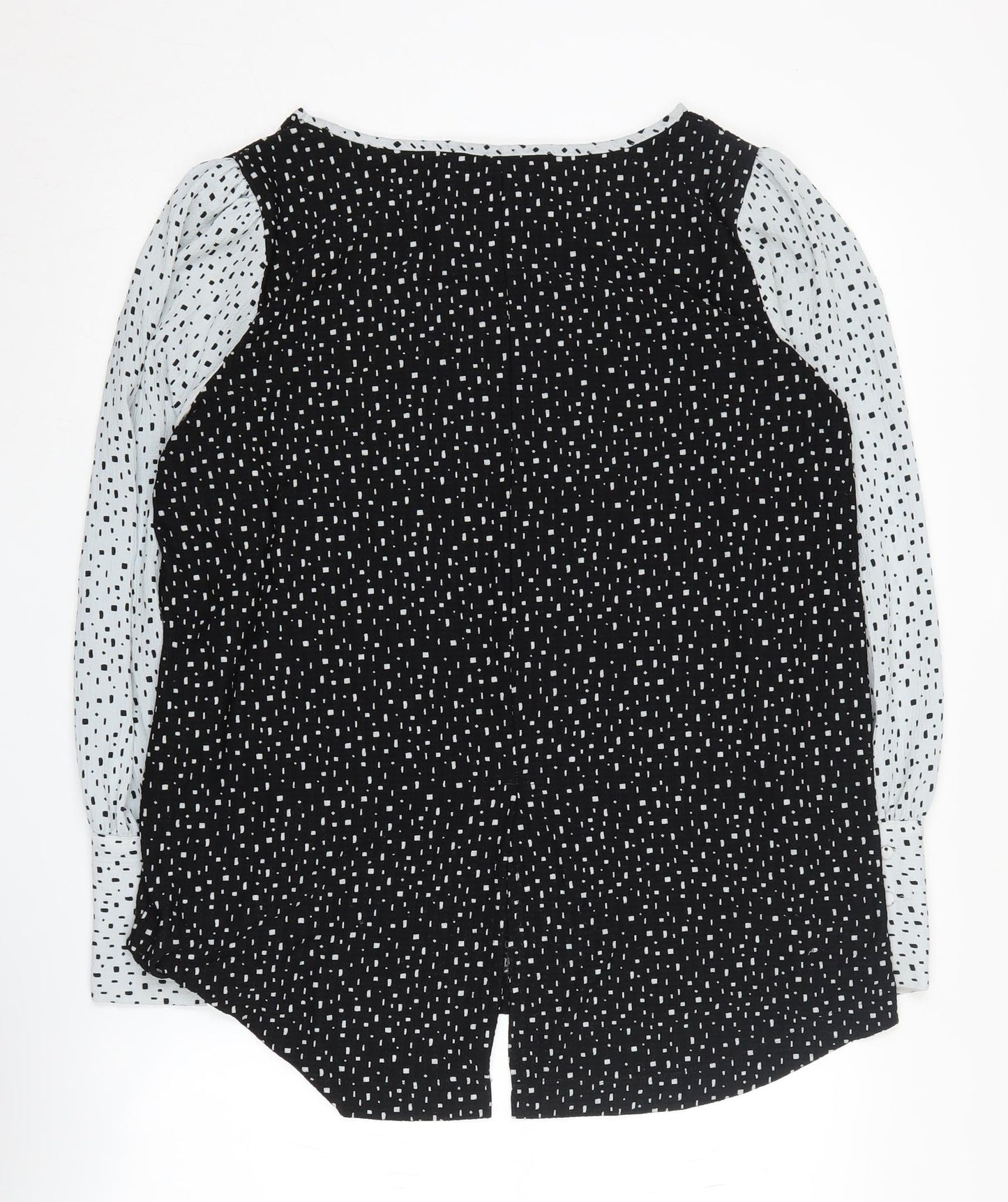 Womens UK Size 18 NEXT Black Basic Blouse