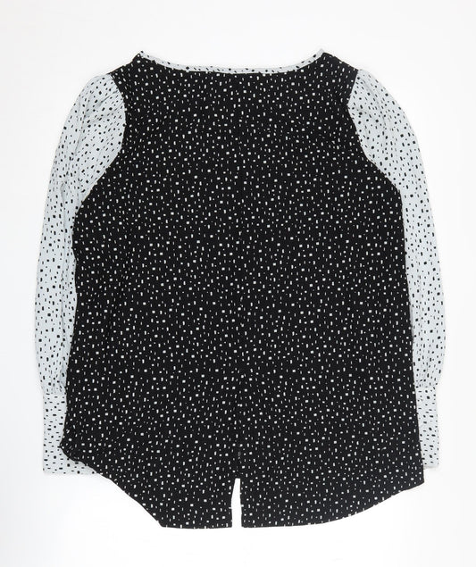 Womens UK Size 18 NEXT Black Basic Blouse
