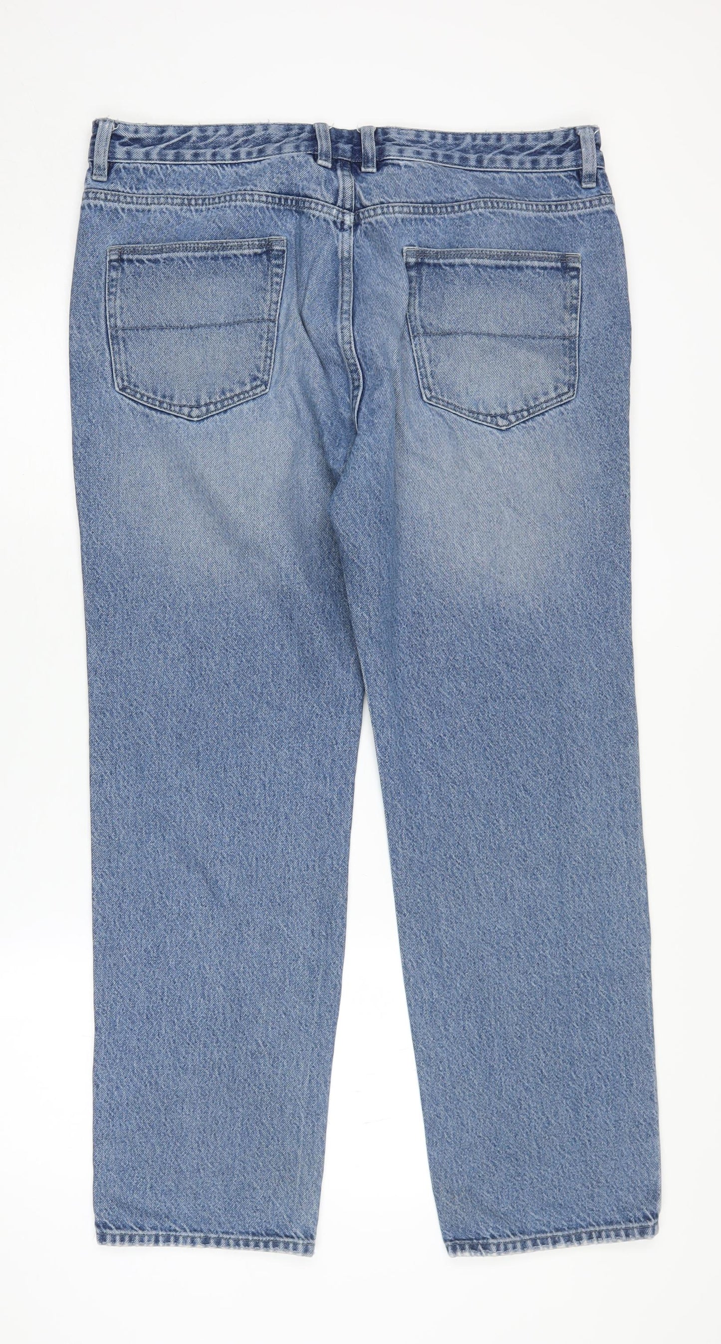 Next Men's Blue Straight Jeans 36R