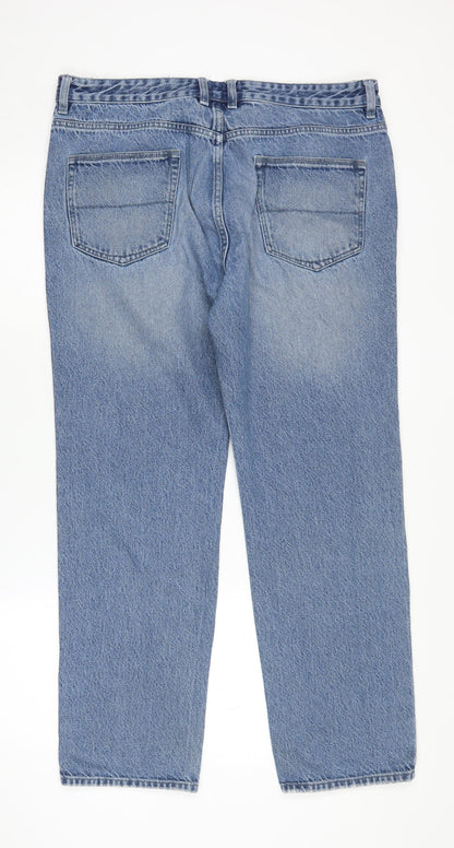 Next Men's Blue Straight Jeans 36R