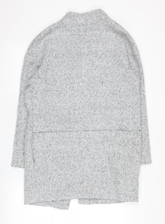 Womens UK Size 12 Marks and Spencer Grey Cardigan Jumper