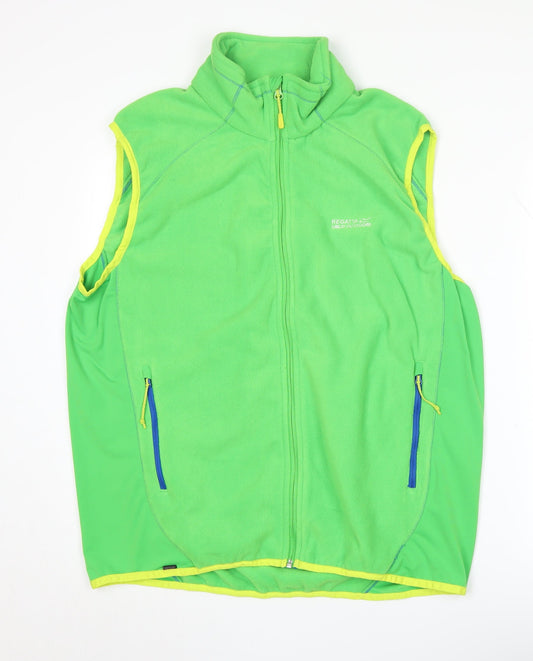 Mens UK Size XL Regatta Great Outdoors Green Basic Jacket