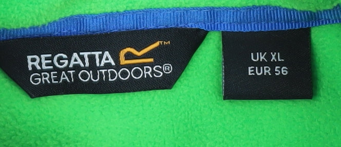 Mens UK Size XL Regatta Great Outdoors Green Basic Jacket