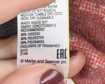 Womens UK Size M Marks and Spencer Multicoloured  Jumper