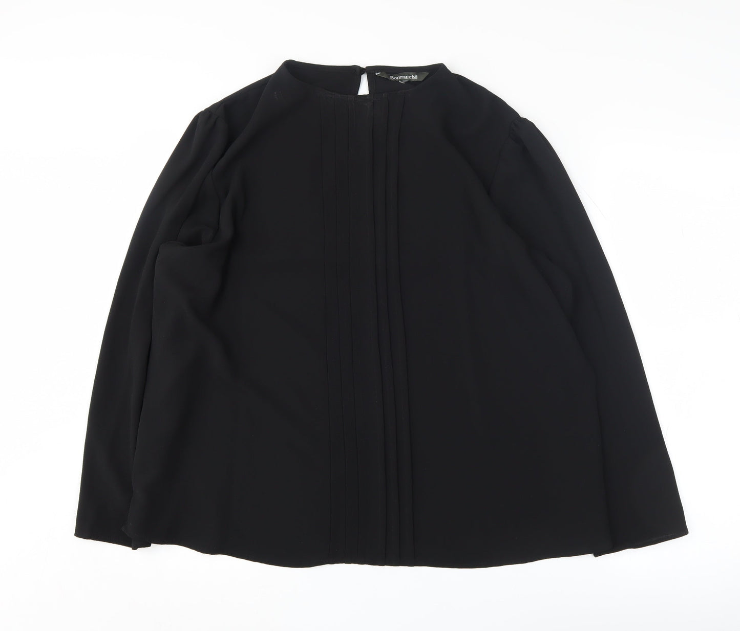 Bonmarché Black Plus Size Women's Blouse 22