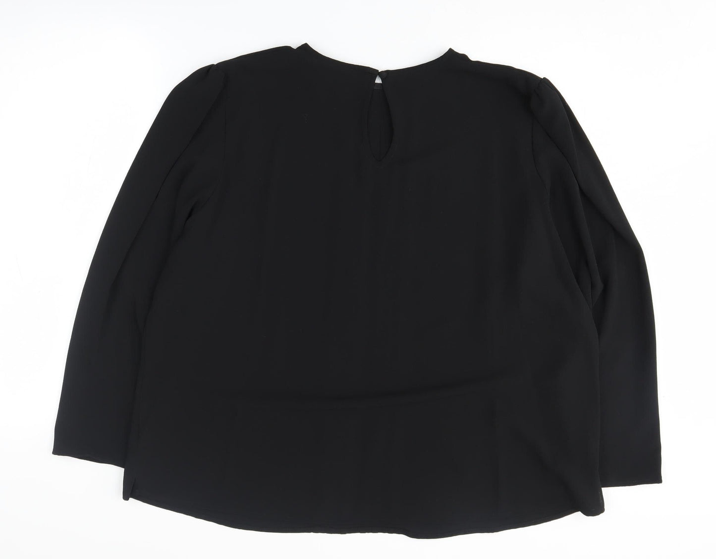 Bonmarché Black Plus Size Women's Blouse 22