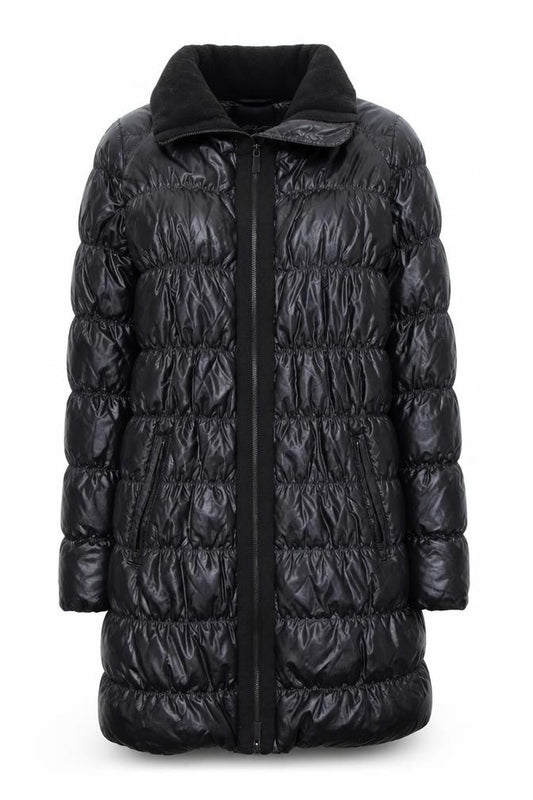 Womens UK Size M VERO MODA Black Puffer Jacket