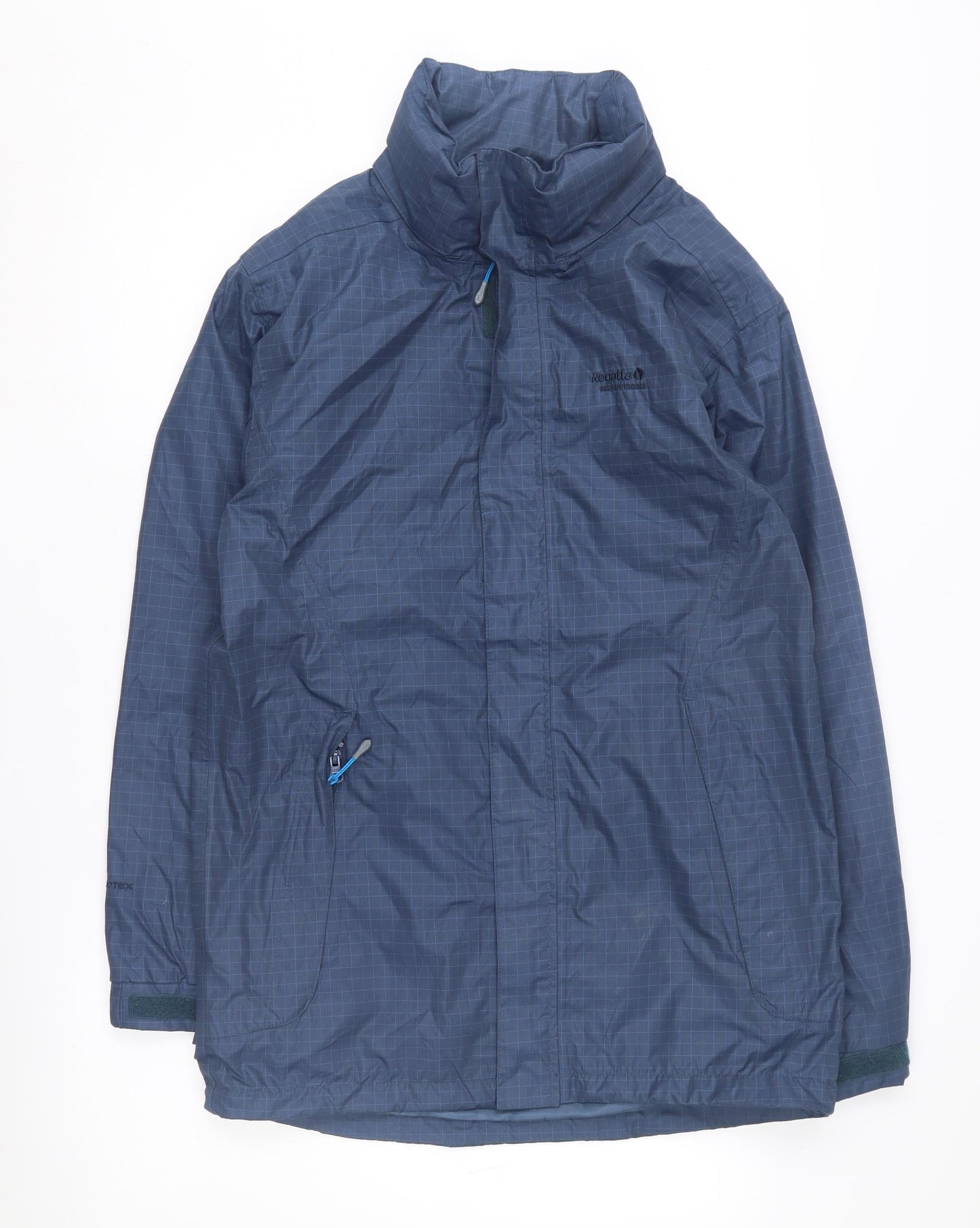 Mens UK Size S Regatta Blue Rain Coat