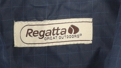 Mens UK Size S Regatta Blue Rain Coat