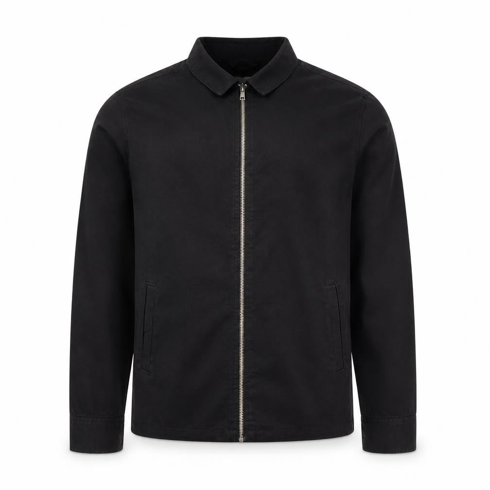 Mens UK Size M Topman Black Basic Jacket