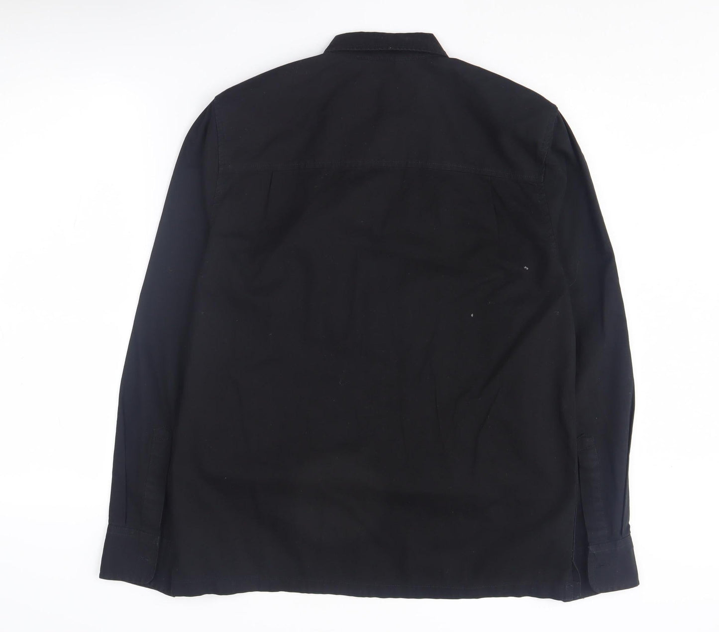 Mens UK Size M Topman Black Basic Jacket