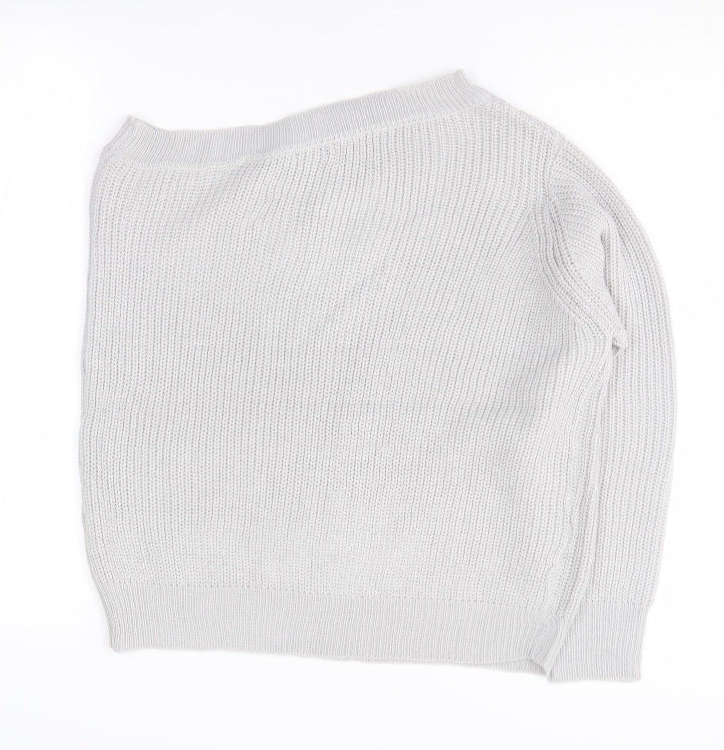 Womens UK Size S Nasty Gal Ivory Jumper Jumper