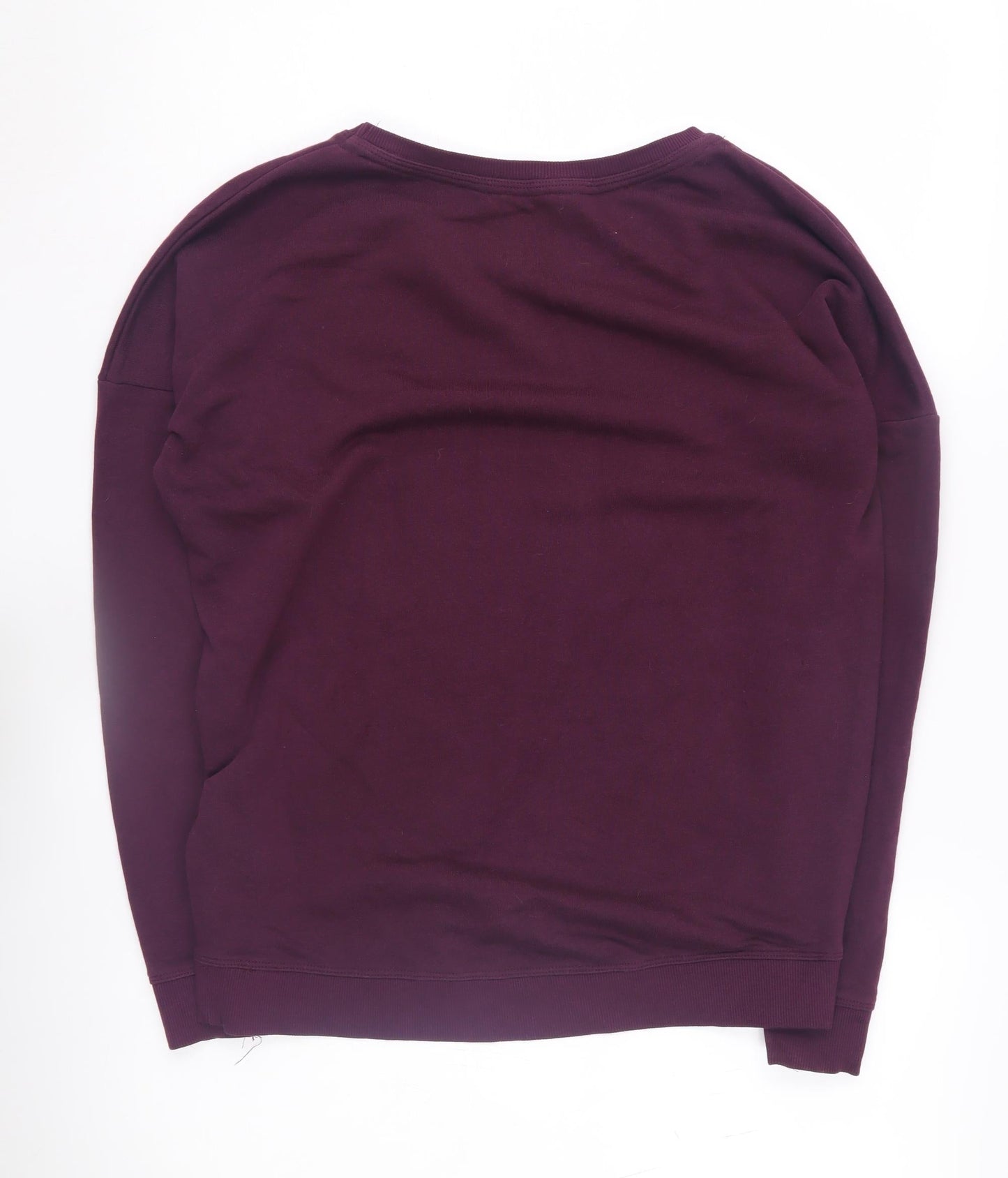 New Look Women's Purple Crew Neck Hogwarts Sweatshirt Size 10