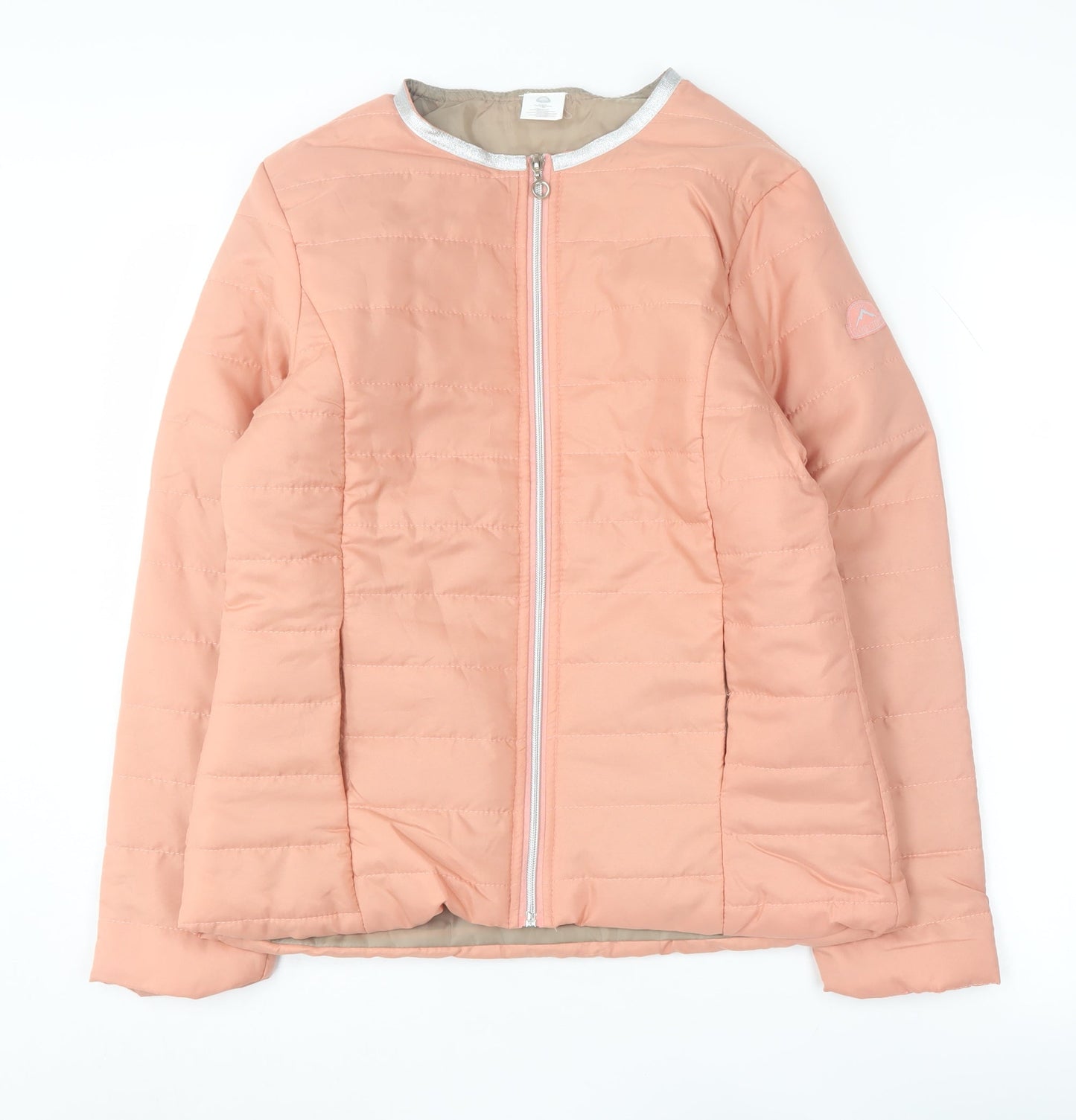 Damartex Women's Pink Puffer Jacket, Size 10