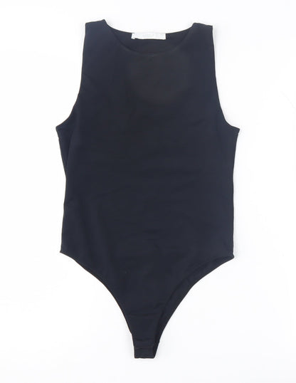 Michelle Keegan Black Sleeveless Bodysuit Size 10