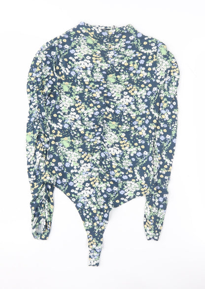 Womens UK Size 8 ASOS One-Piece Multicoloured Bodysuit