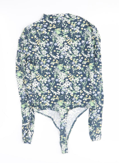 Womens UK Size 8 ASOS One-Piece Multicoloured Bodysuit