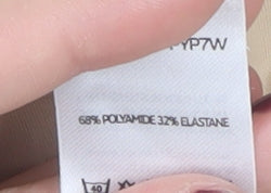 Michelle Keegan Beige Sleeveless Bodysuit UK 10 Women