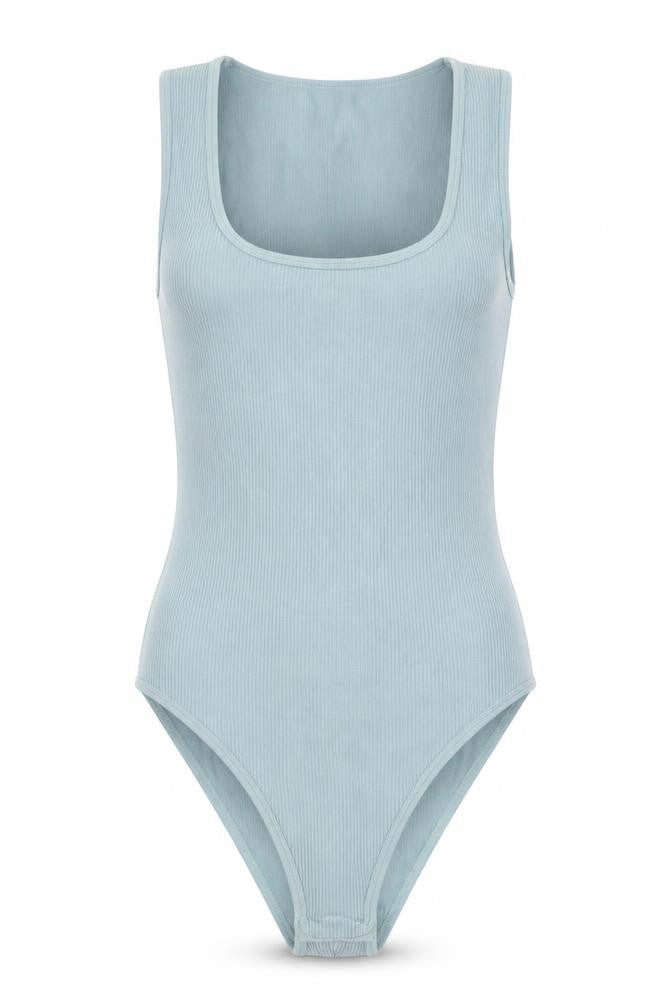Womens UK Size M Michelle Keegan One-Piece Blue Bodysuit