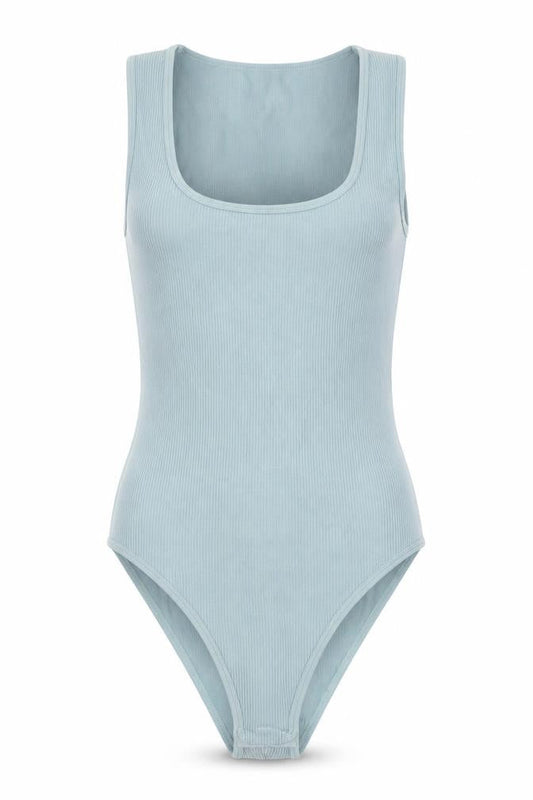 Womens UK Size M Michelle Keegan One-Piece Blue Bodysuit