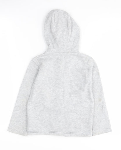 Mountain Warehouse Boys Grey and Blue Full Zip Hoodie 5-6 Years