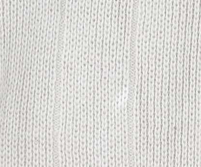 Next Men's Beige Full Zip High Neck Jumper S