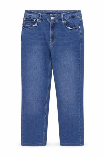 Womens UK Size 2 Jigsaw Regular Fit Straight Blue Jeans