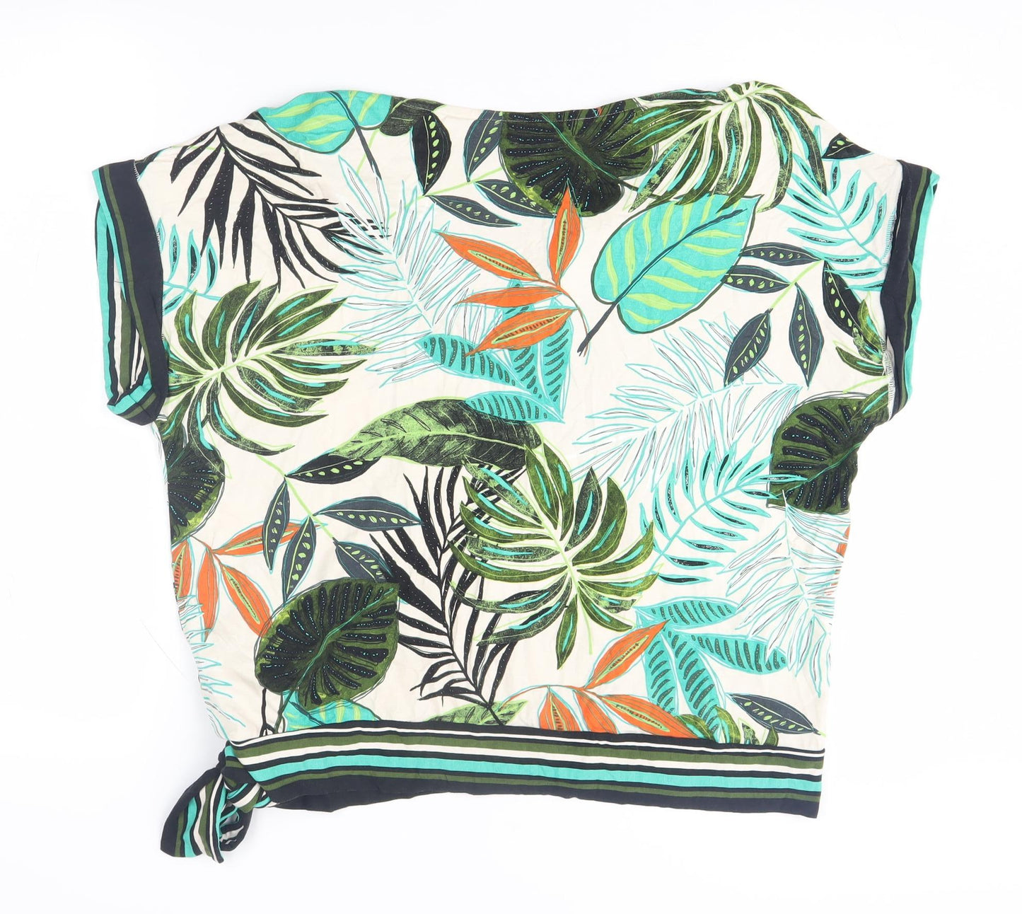Womens UK Size L Wallis Multicoloured Tunic T-Shirt