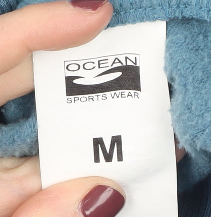 Ocean Sportswear Men's Blue Graphic Pullover Hoodie M