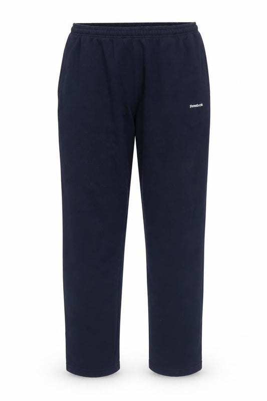 Unisex Adultss UK Size 12 Reebok Regular Fit Sweatpants Black Trousers
