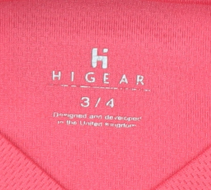 Hi Gear Girls Pink Long Sleeve Activewear Top 3-4 Years