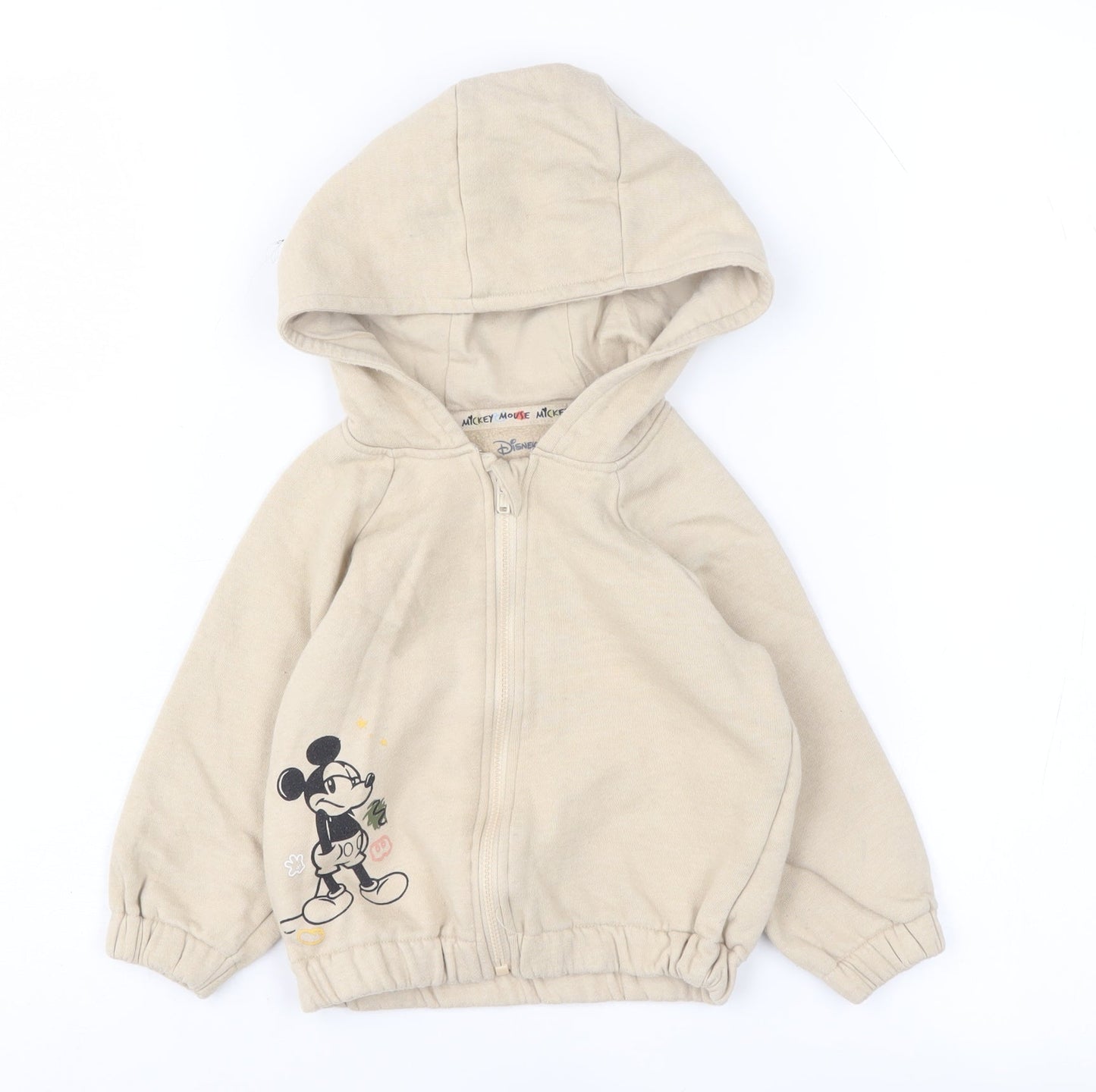 Disney Beige Mickey Mouse Baby Jumper - 12-18 Months