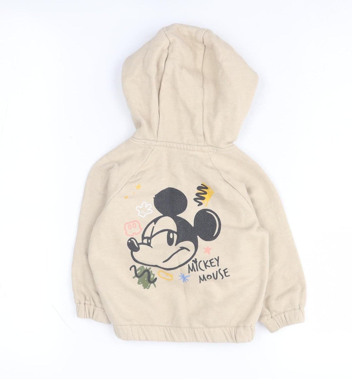 Disney Beige Mickey Mouse Baby Jumper - 12-18 Months
