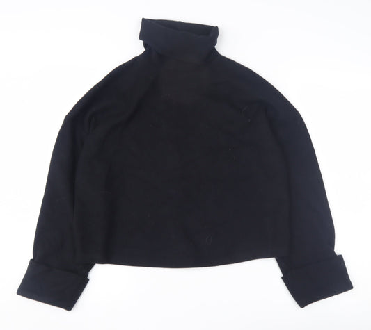 ASOS Design Women's Black Roll Neck Pullover Jumper Size 8