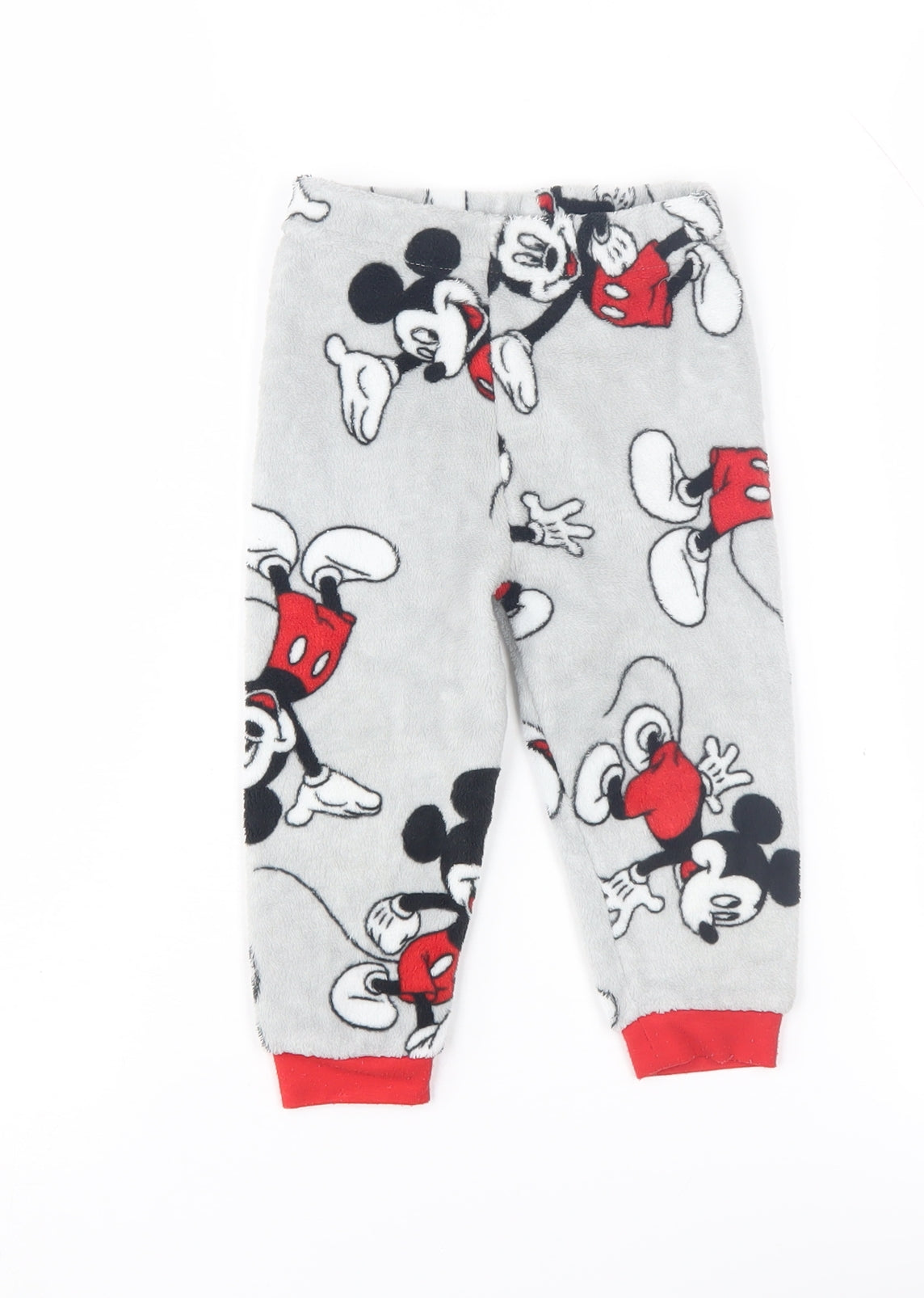 Primark Unisex Baby Grey Mickey Mouse Pyjama Pants 12-18M
