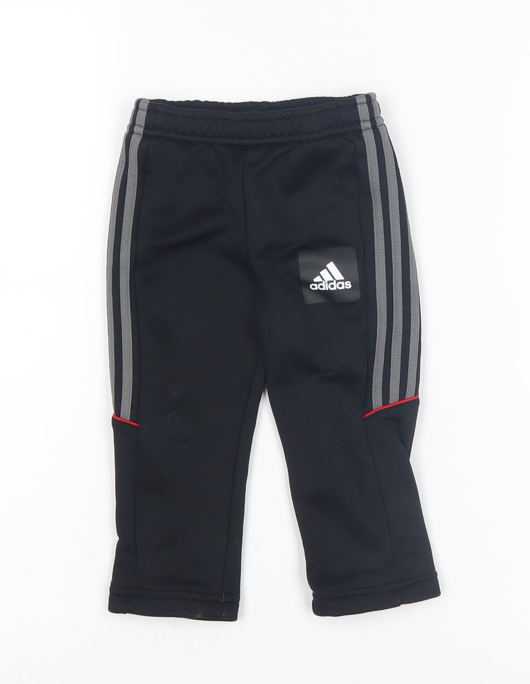 Adidas Unisex Black Track Pants 12-18M for Activewear