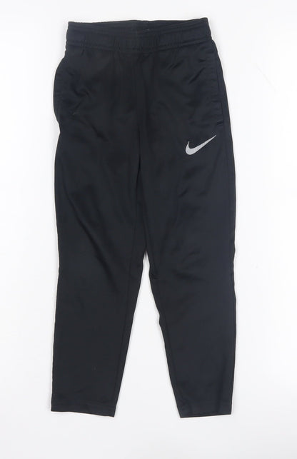 Nike Boys Black Jogger Trousers S-4Y Activewear