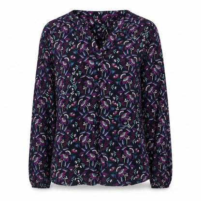 Front view of Maine New England Women's Floral Blouse, size 10