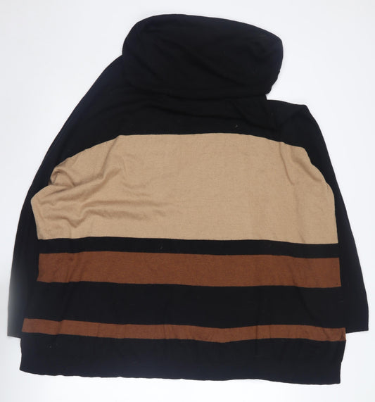 Womens UK Size L Wallis Black Pullover Jumper